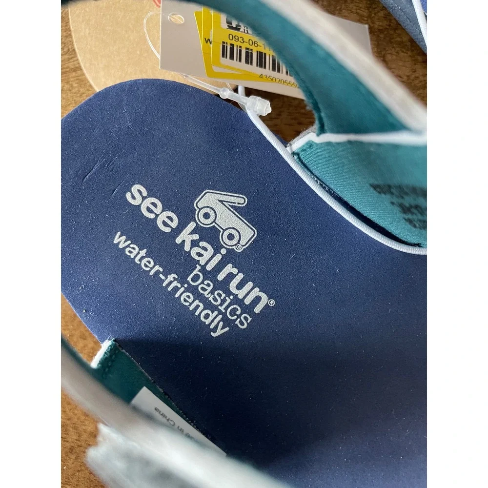 See Kai Run Basics Blue Water Friendly Sandals SKRRNS212U130 Kids‎ Size 12 NEW